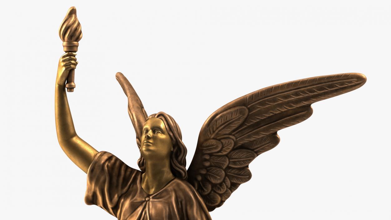 3D model Heavens Angel Cast Bronze