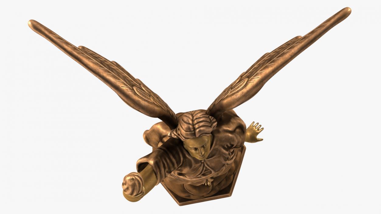 3D model Heavens Angel Cast Bronze