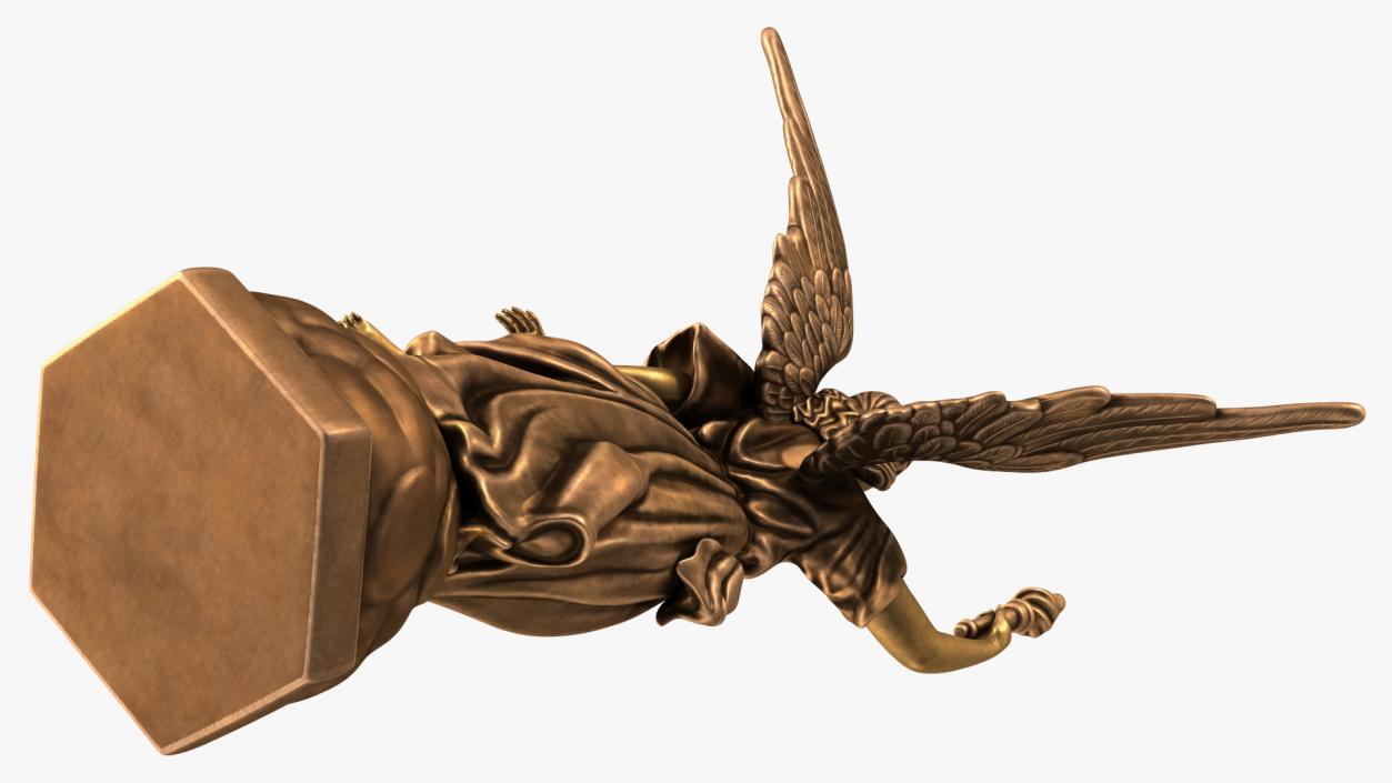 3D model Heavens Angel Cast Bronze