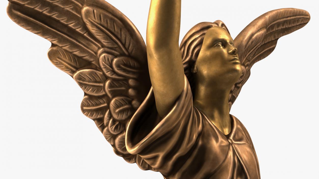 3D model Heavens Angel Cast Bronze