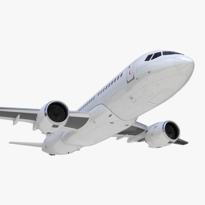 Narrow Body Airliner Flight 2 3D model