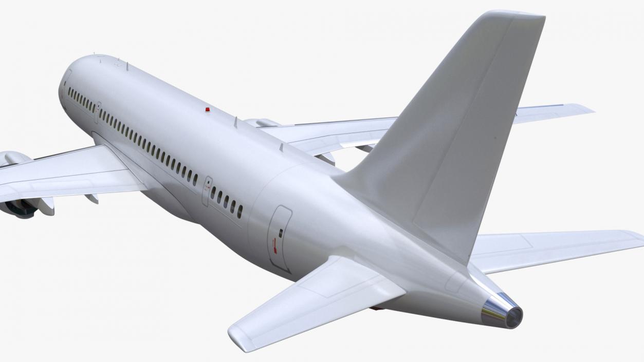 Narrow Body Airliner Flight 2 3D model