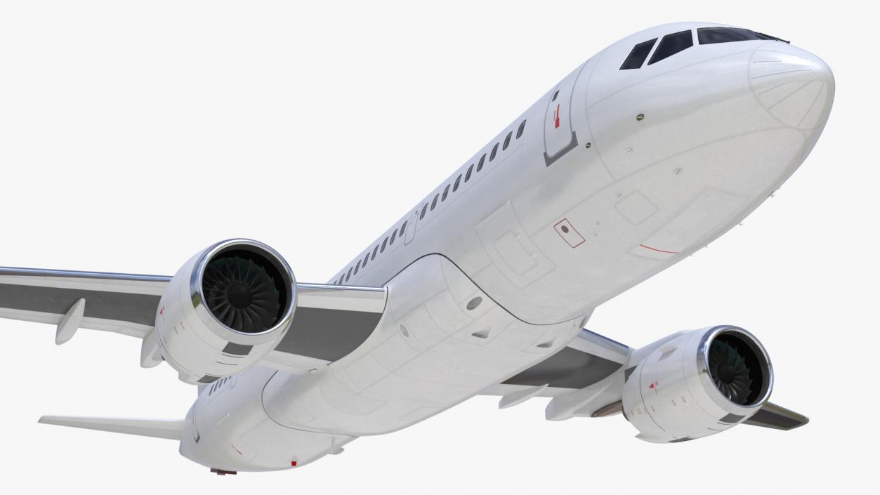 Narrow Body Airliner Flight 2 3D model