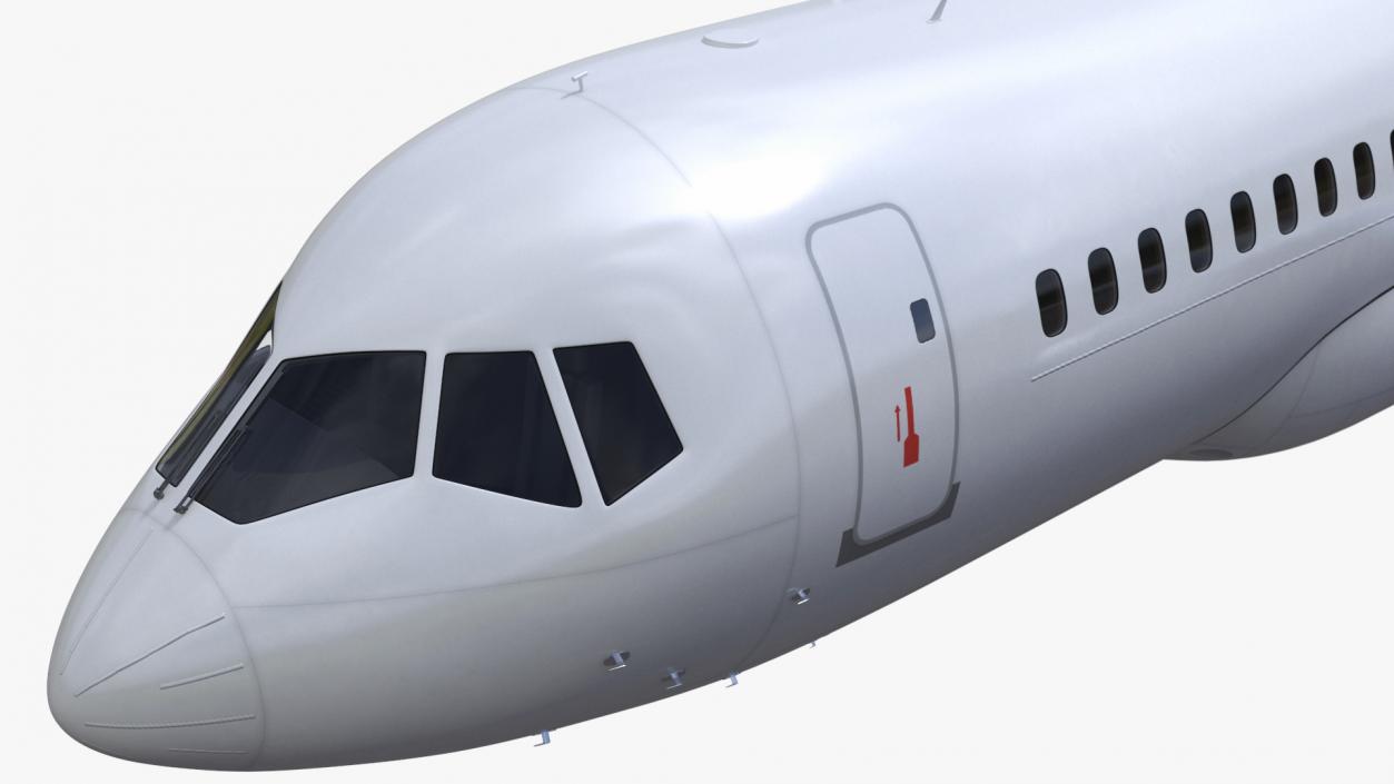 Narrow Body Airliner Flight 2 3D model