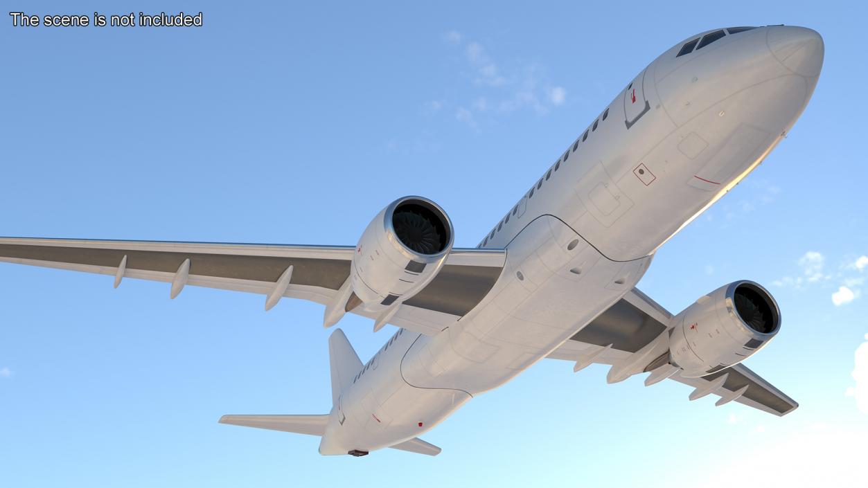 Narrow Body Airliner Flight 2 3D model