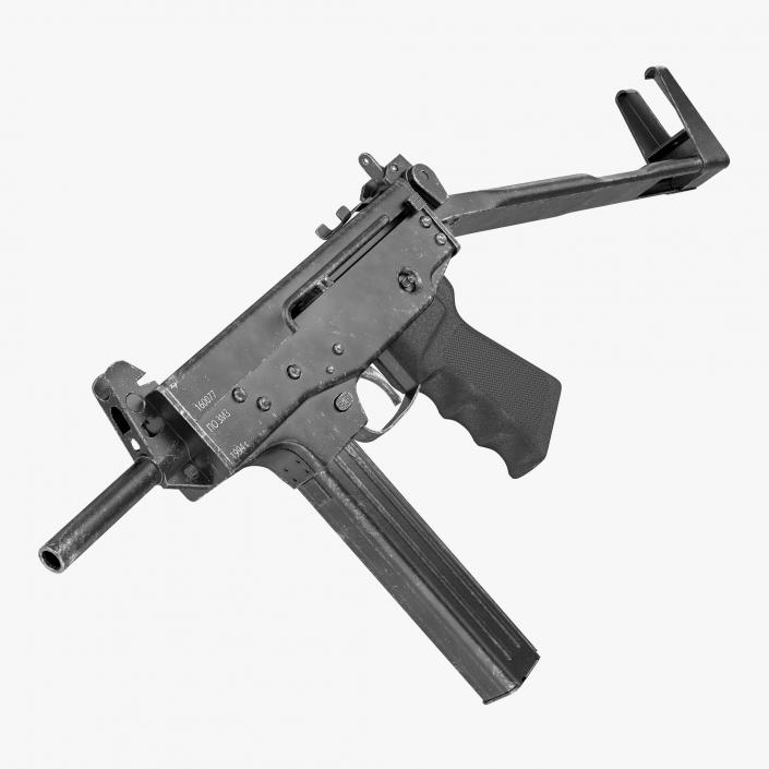 3D model Submachine Gun PP-91 KEDR