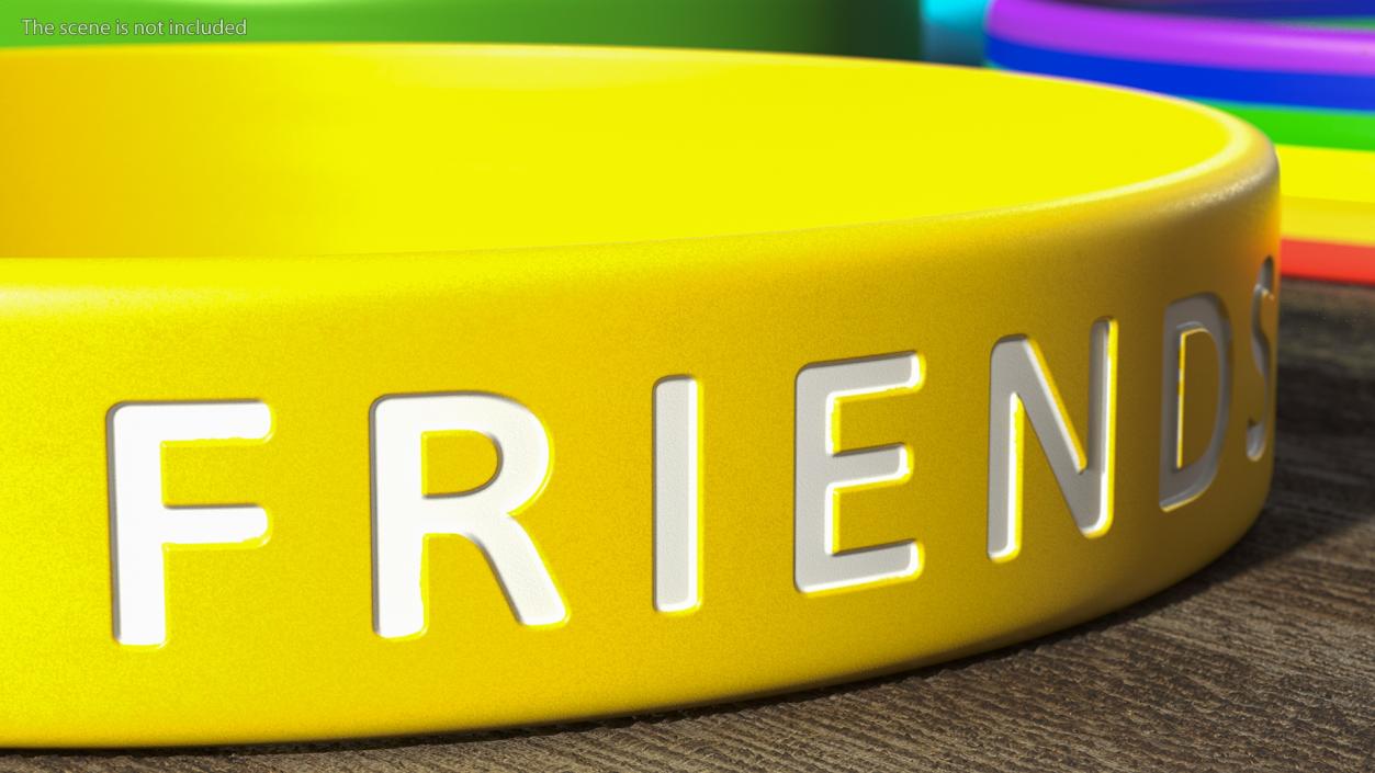 Friendship Rubber Band 3D