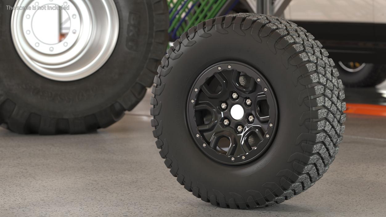 3D Off Road Tire model