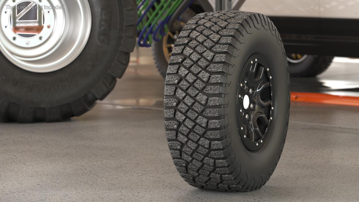 3D Off Road Tire model