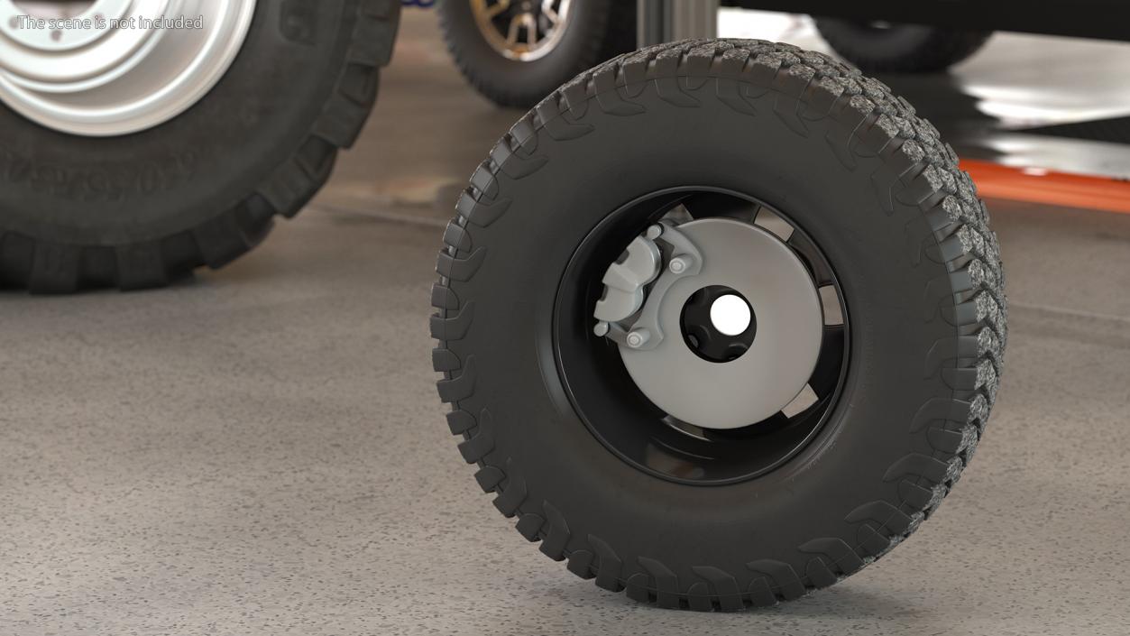 3D Off Road Tire model