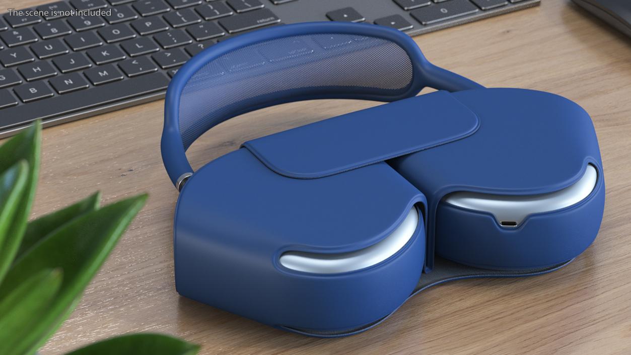 3D AirPods Max Case Blue