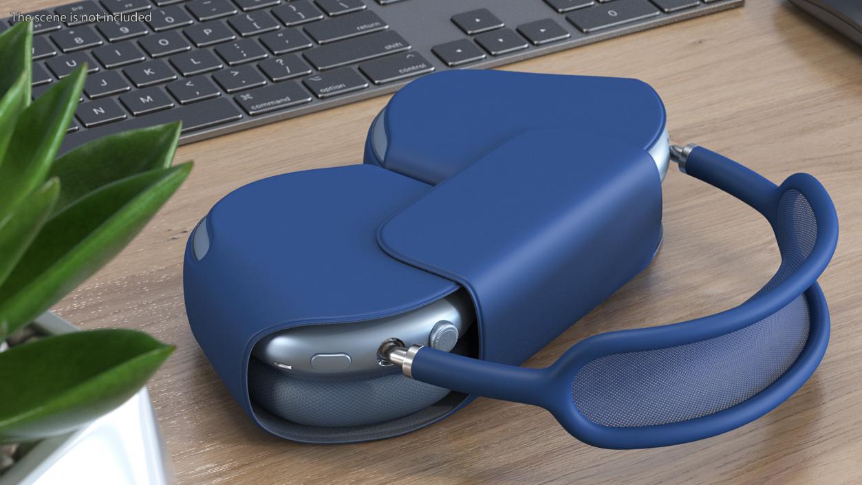 3D AirPods Max Case Blue