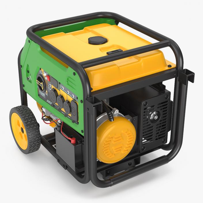 Portable Tri Fuel Generator 3D