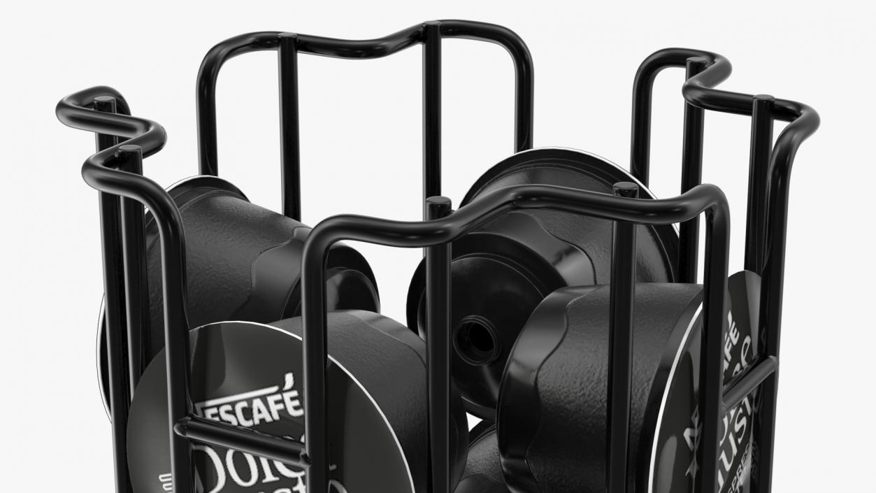 Capsule Holder with Coffee Capsules 2 3D