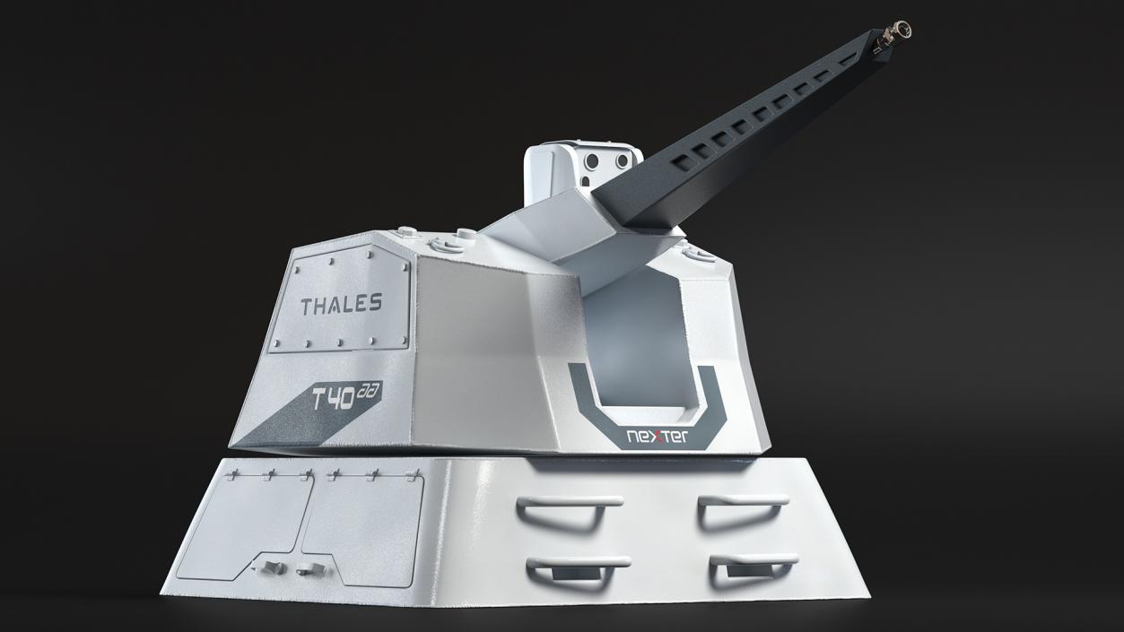 3D model Thales Autonomous RAPID Fire Turret