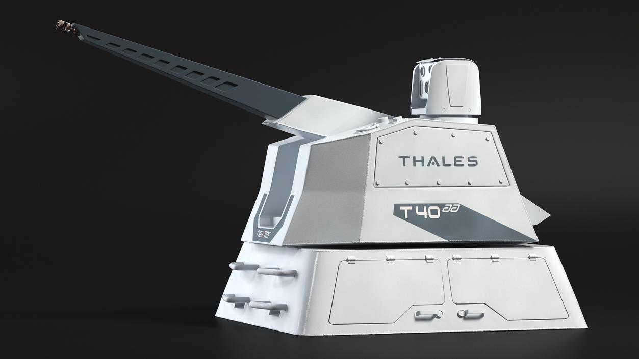 3D model Thales Autonomous RAPID Fire Turret