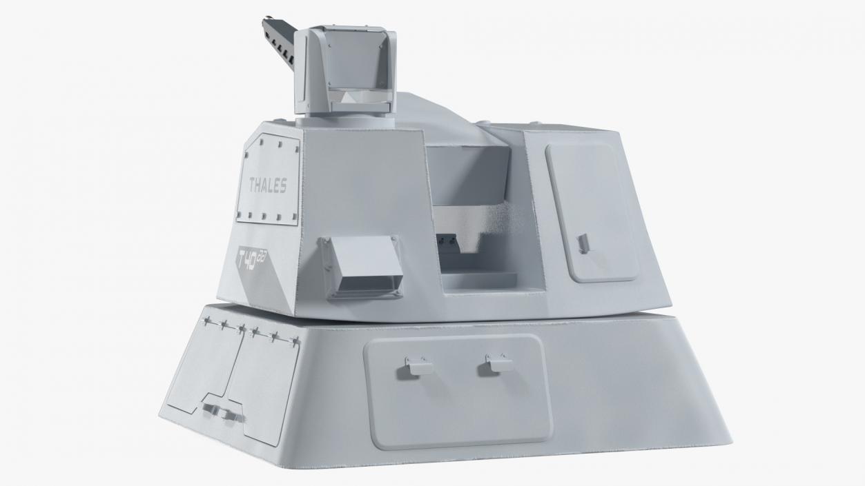 3D model Thales Autonomous RAPID Fire Turret