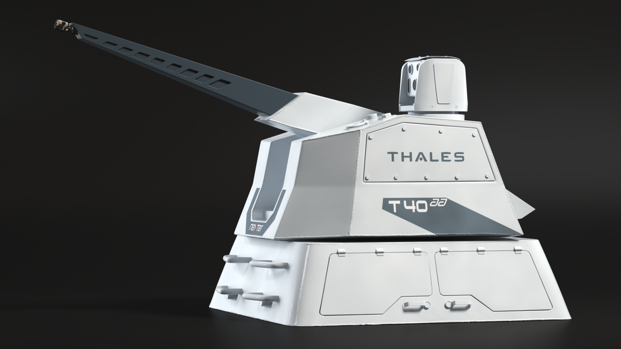 3D model Thales Autonomous RAPID Fire Turret