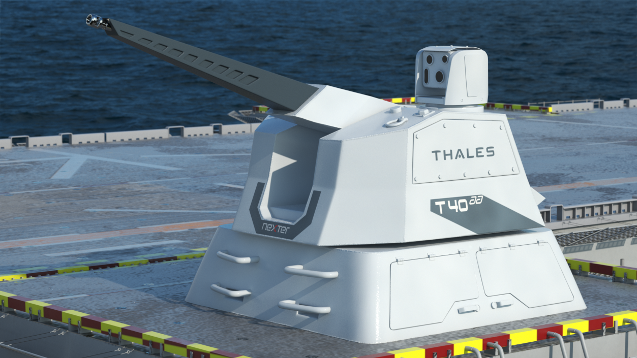 3D model Thales Autonomous RAPID Fire Turret