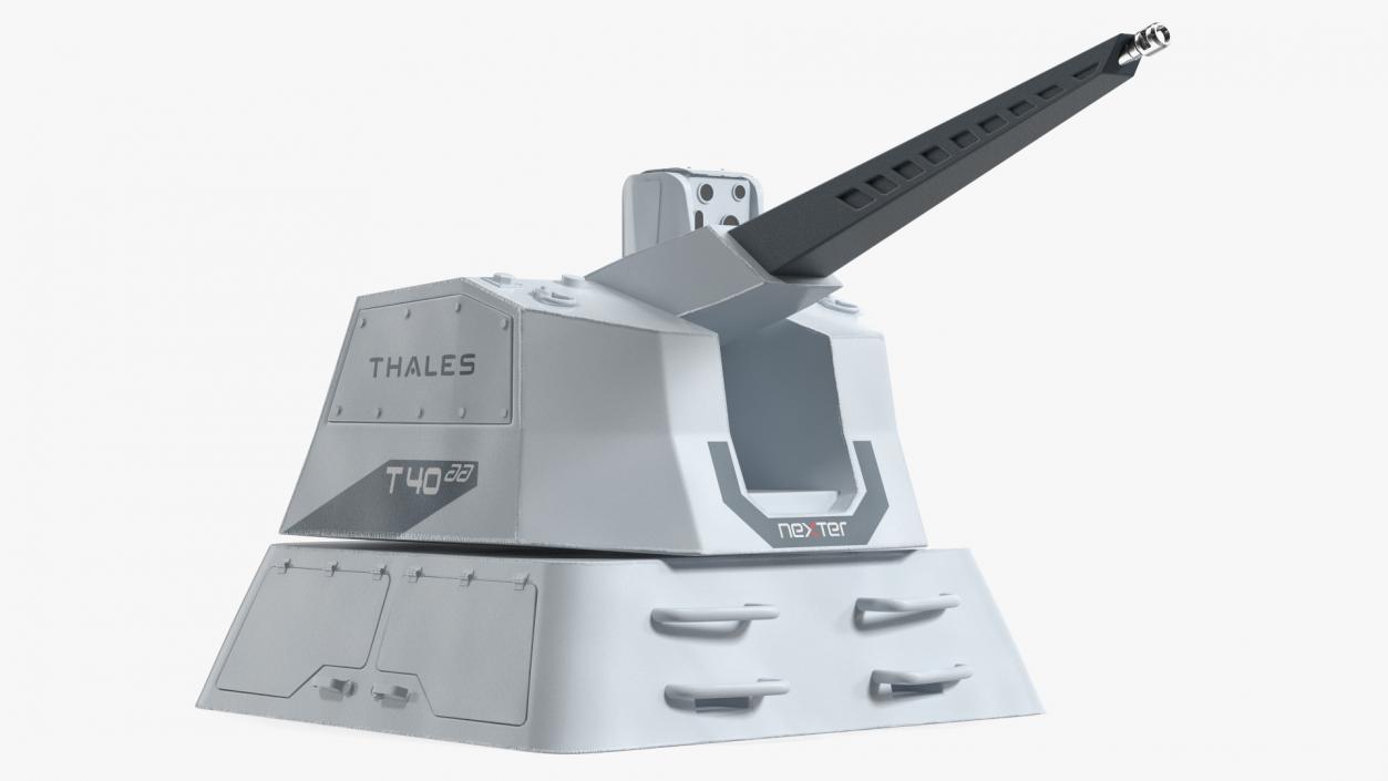 3D model Thales Autonomous RAPID Fire Turret