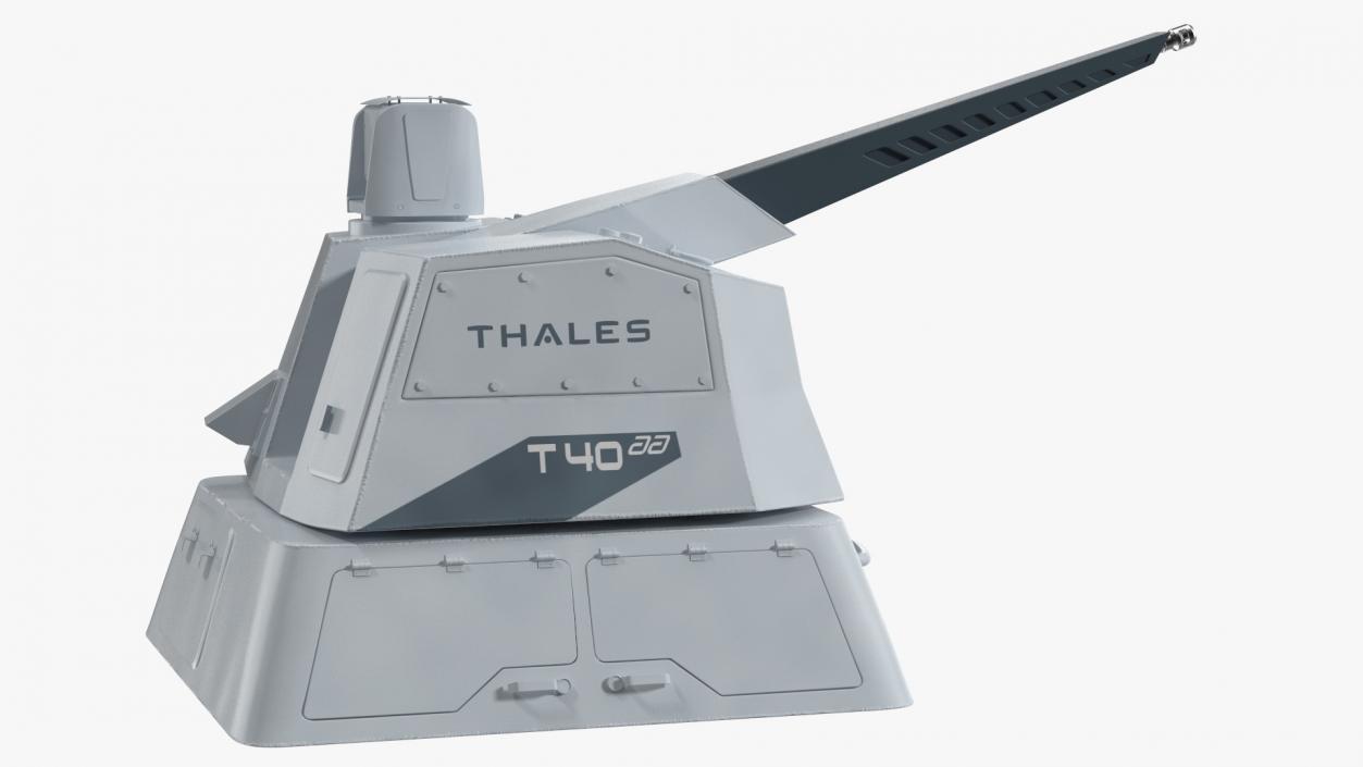 3D model Thales Autonomous RAPID Fire Turret