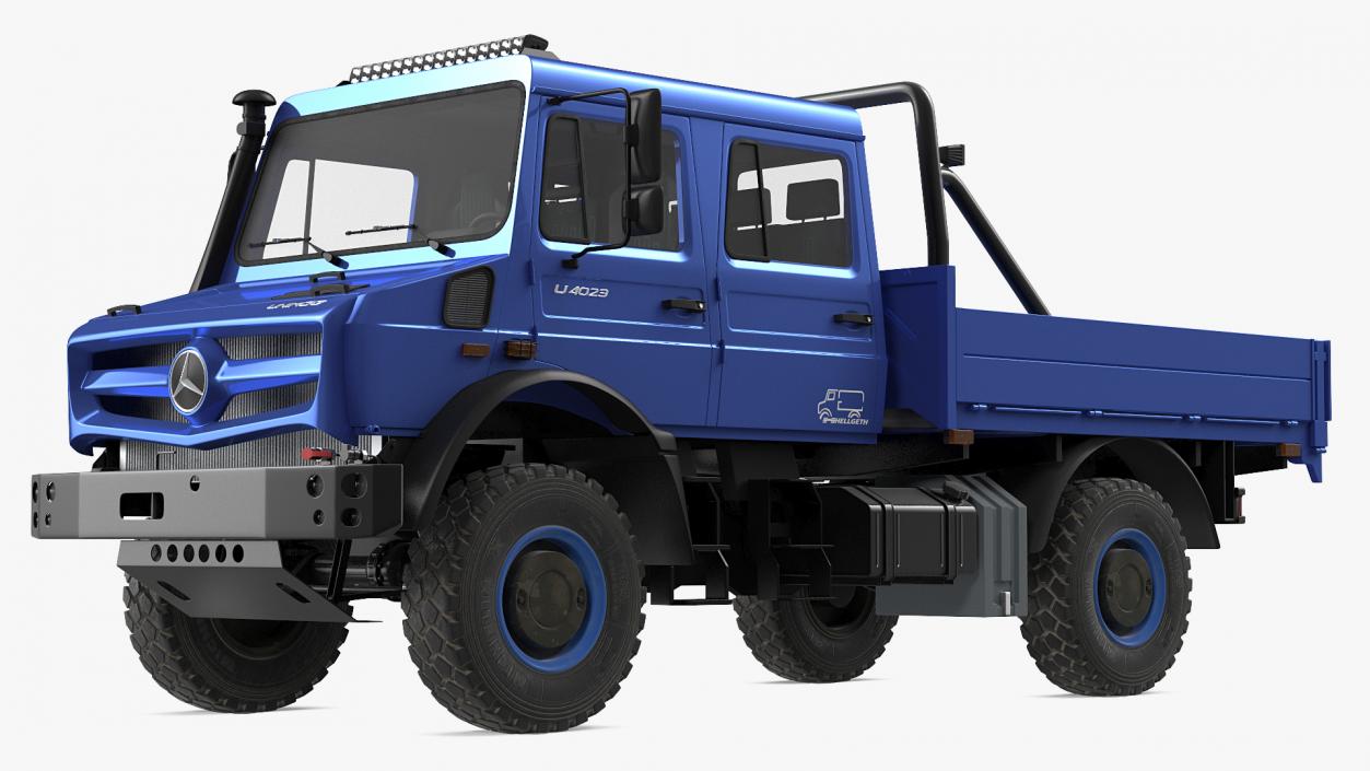 Mercedes Benz Unimog 4023 Off Road Vehicle 3D