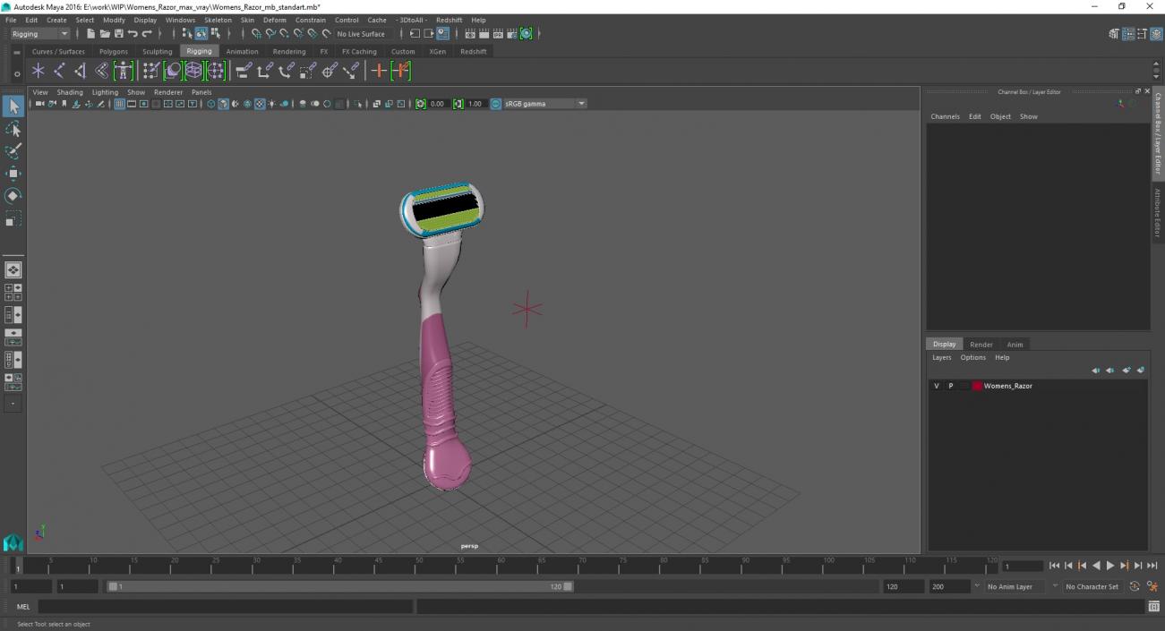 Womens Razor 3D