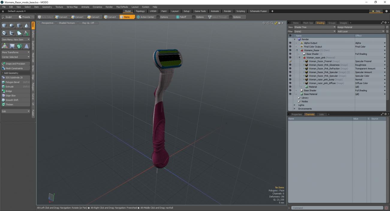 Womens Razor 3D