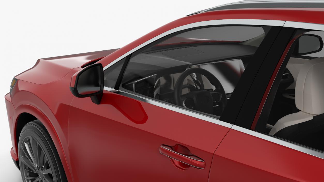 Crossover Simple Interior Red 3D model