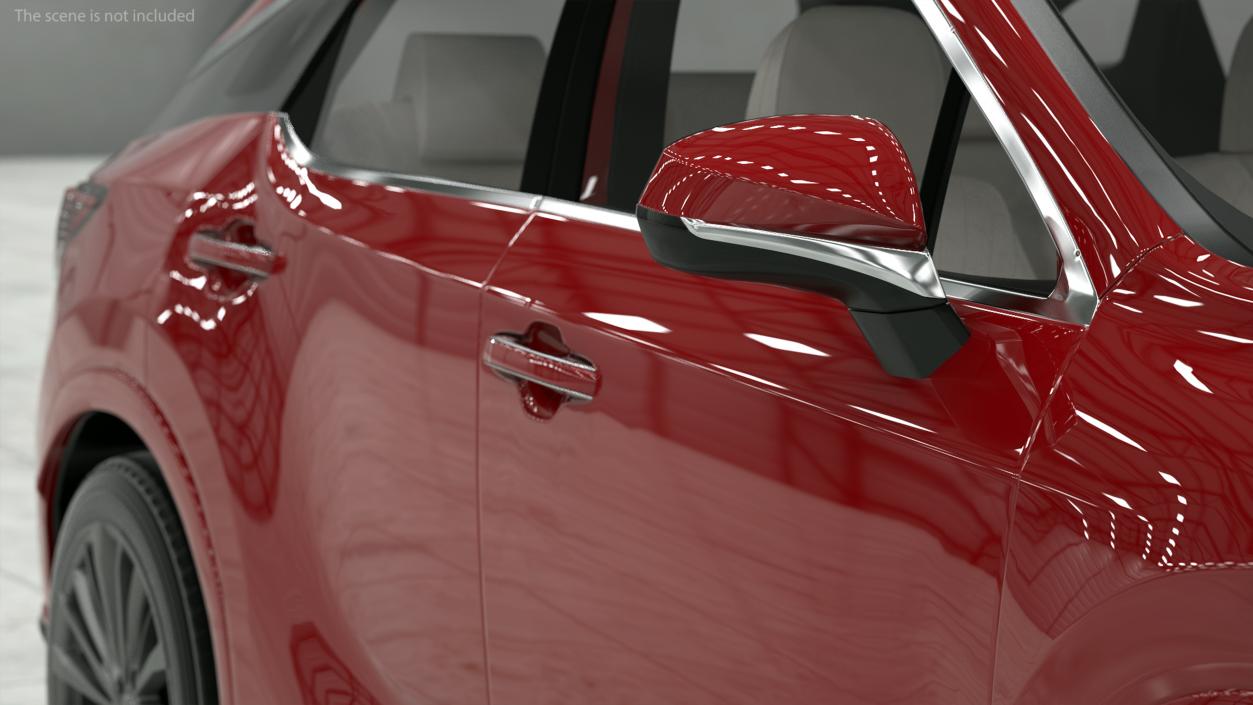 Crossover Simple Interior Red 3D model