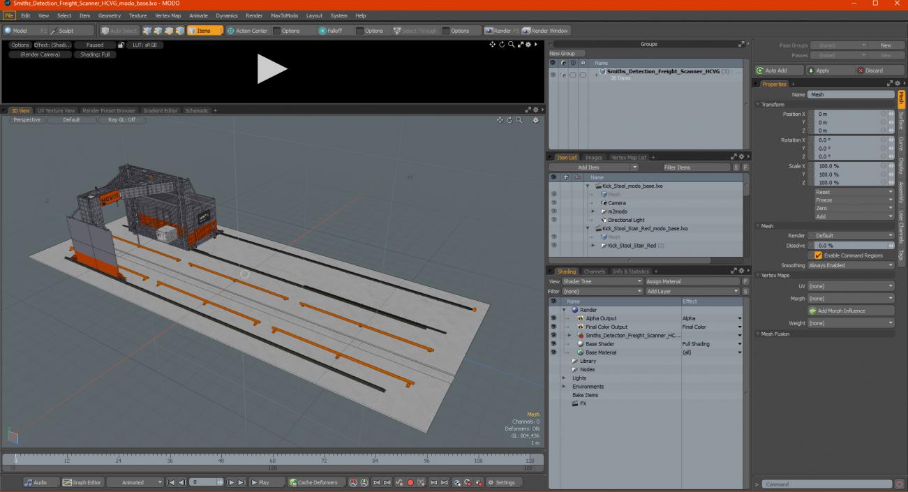 Smiths Detection Freight Scanner HCVG 3D