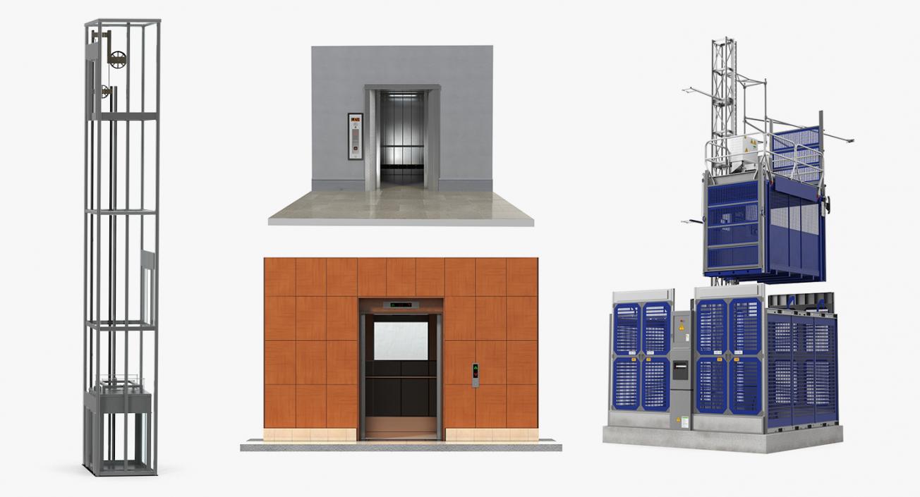 3D Lifts Collection 2 model