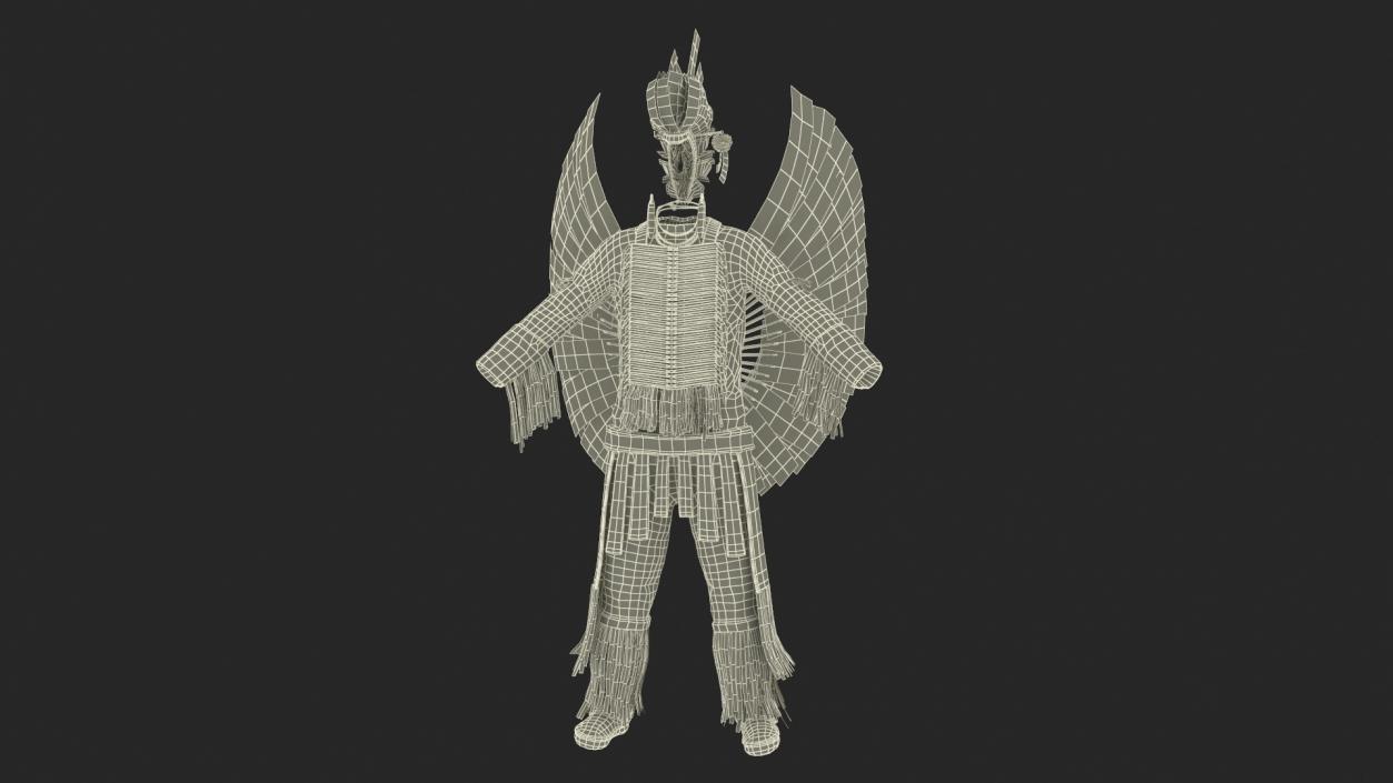 Clothing American Indian 3D model