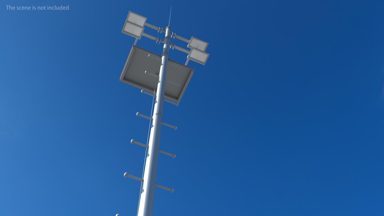 3D model Lighting Masts Collection