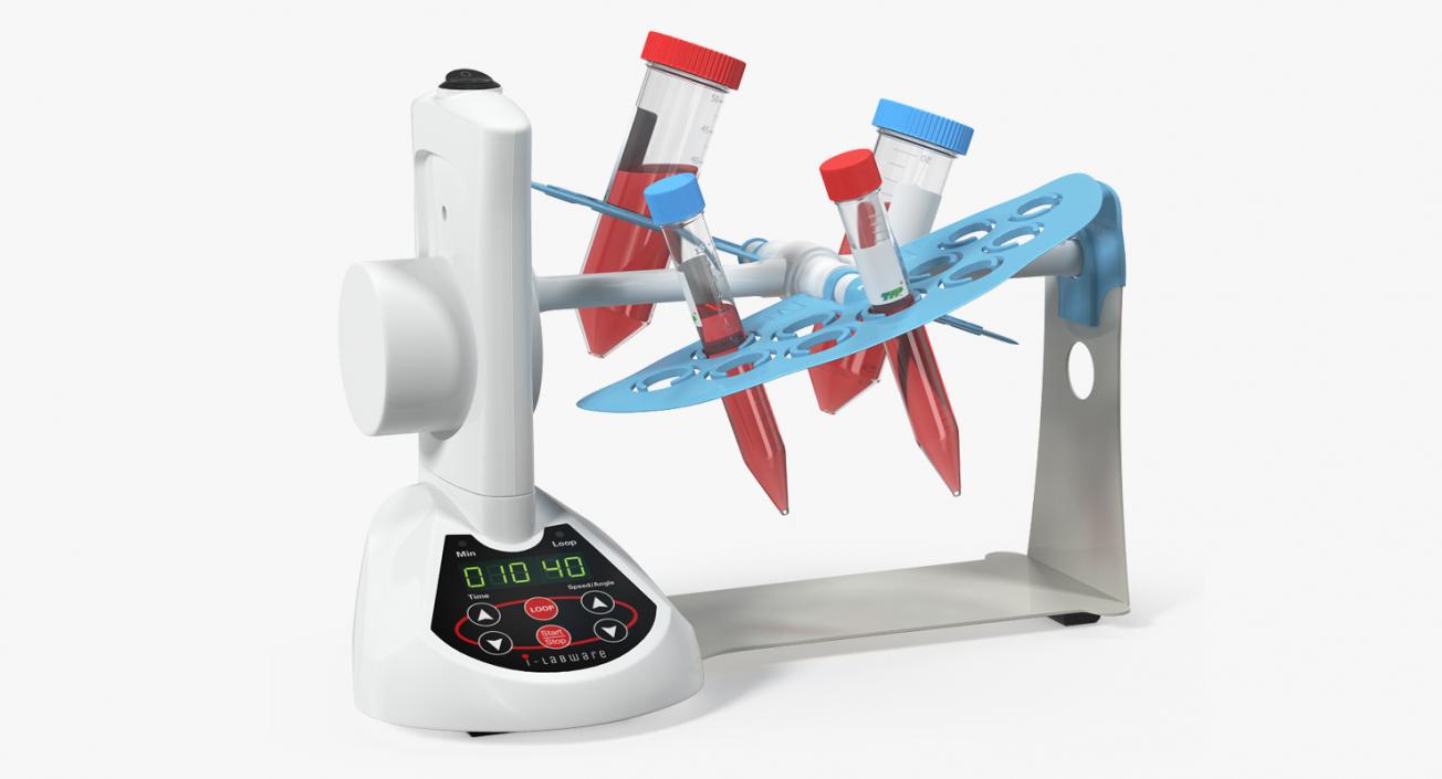 3D Lab Rotating Mixer model