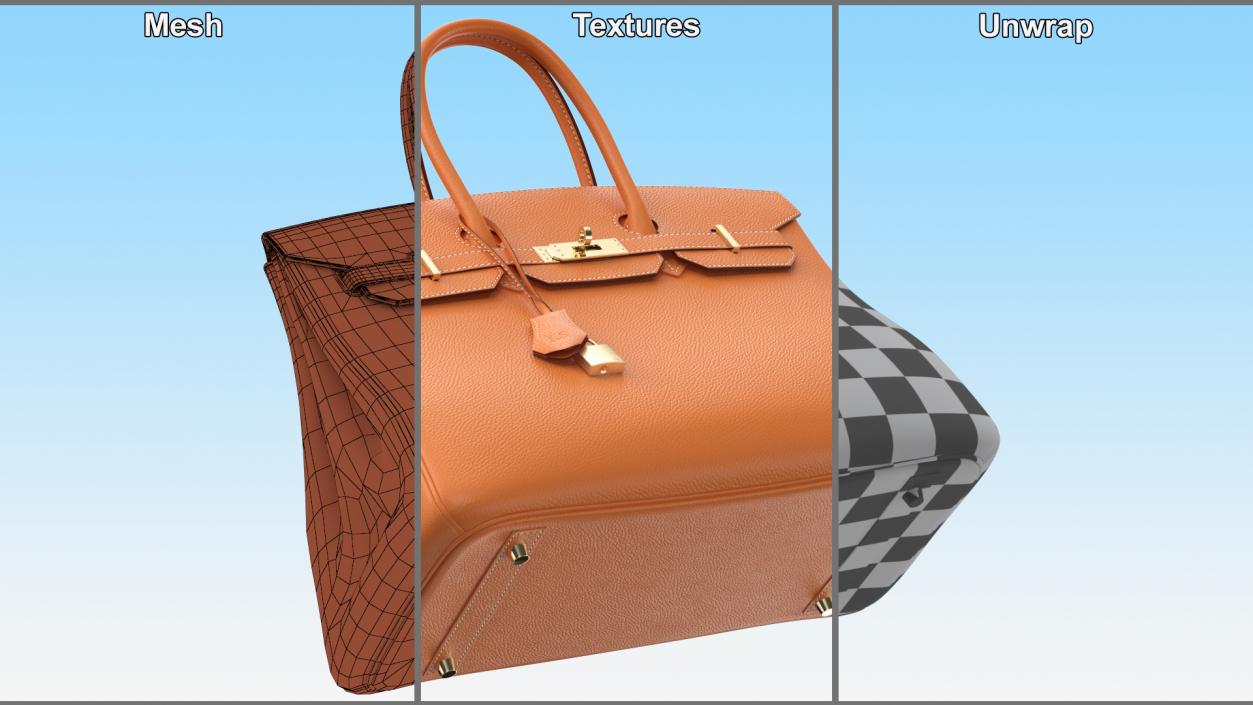 3D Woman Fashionable Bag