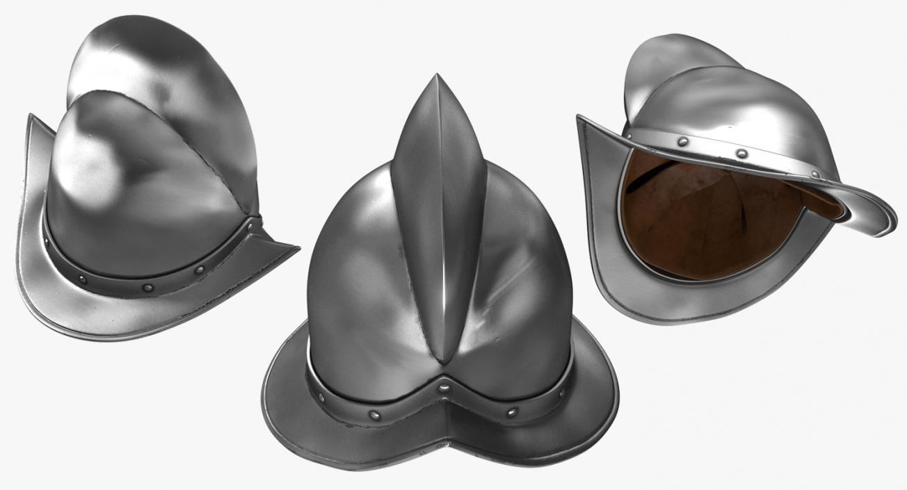 3D Spanish Comb Morion Helmet