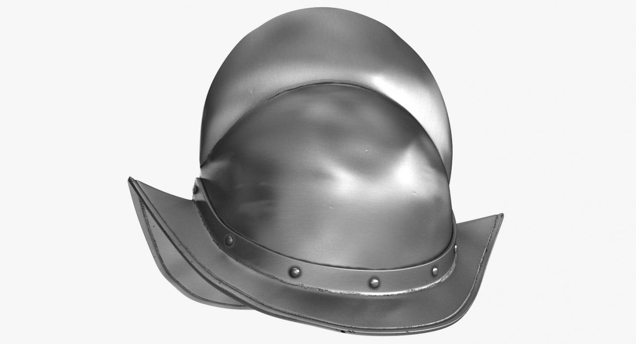 3D Spanish Comb Morion Helmet