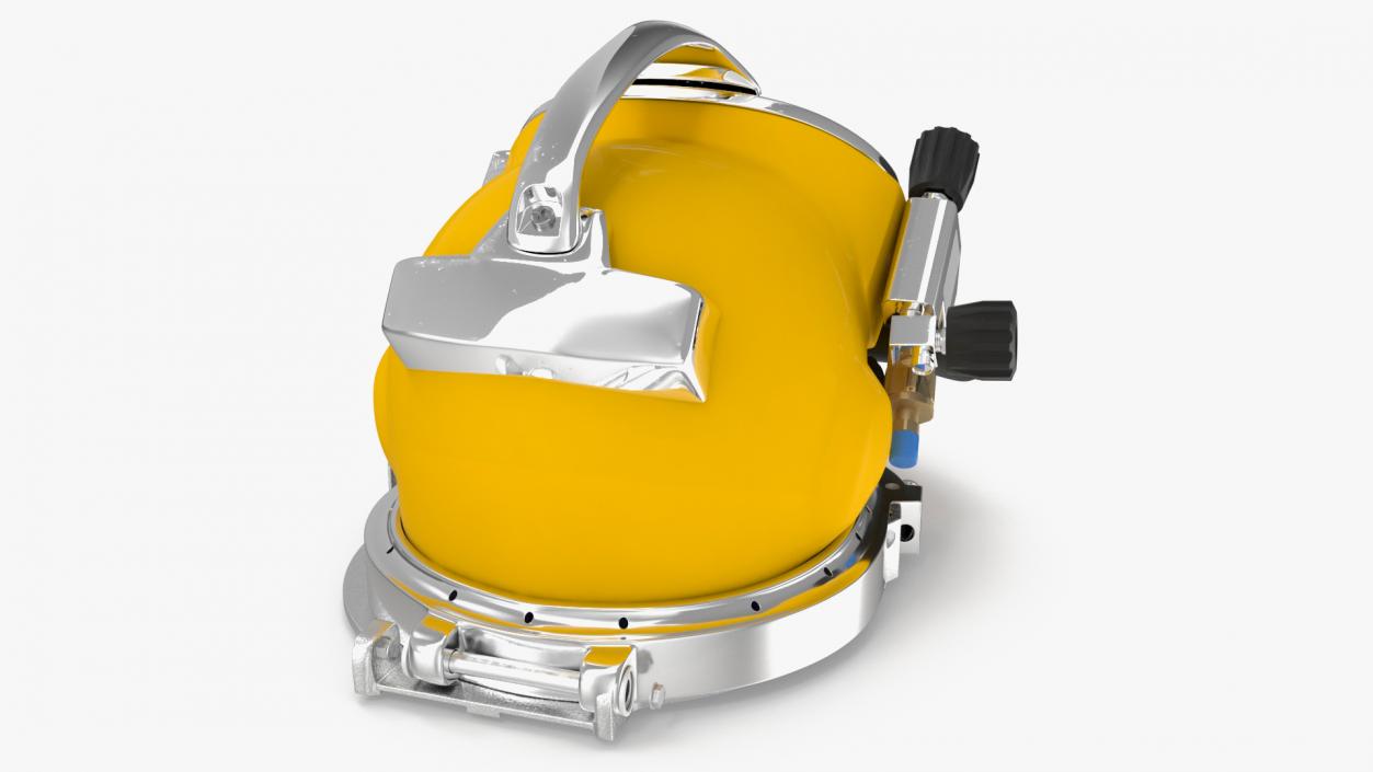 Commercial Dive Helmet 3D