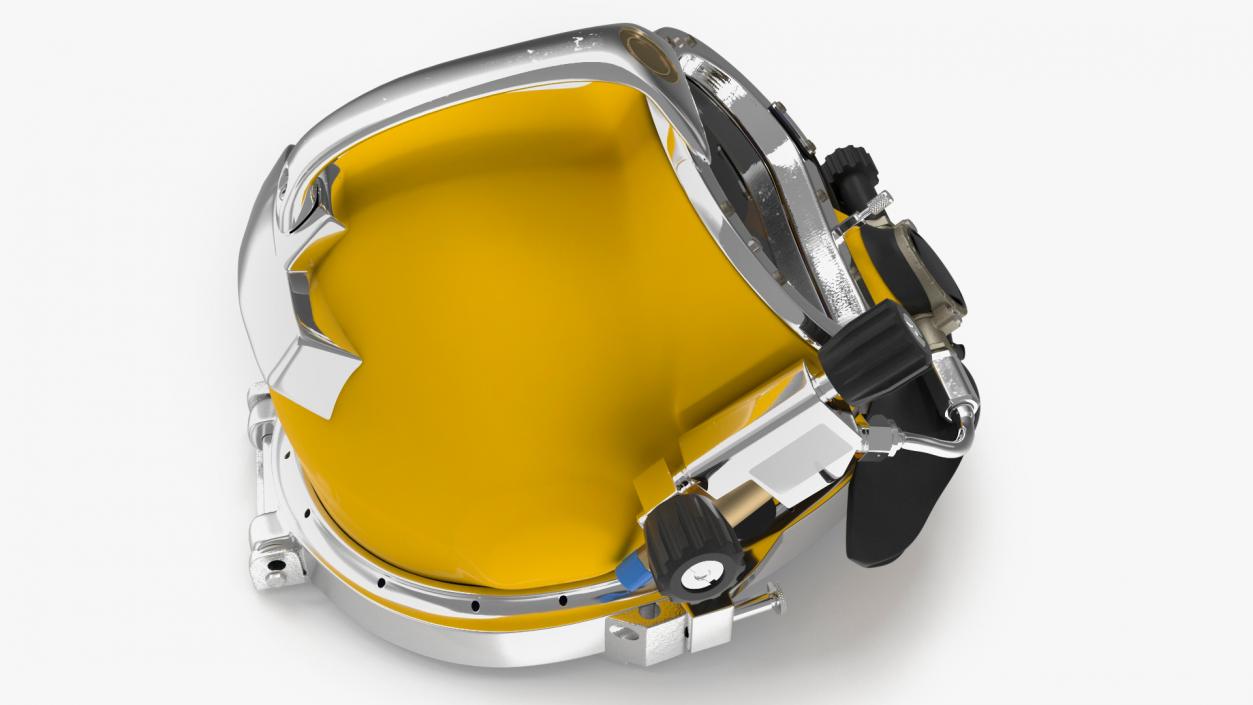 Commercial Dive Helmet 3D