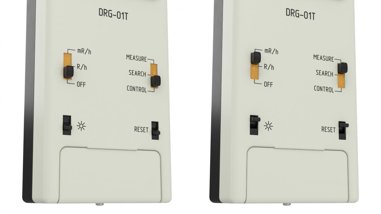 Soviet Radiation Dosimeter DRG-01T 3D model