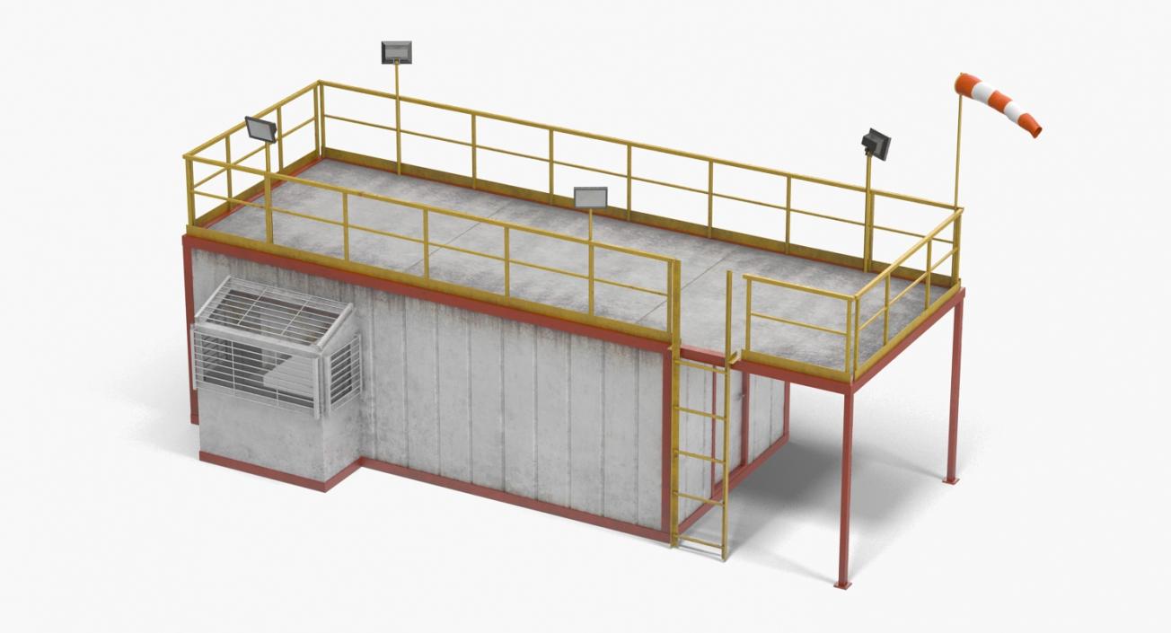 Industrial Building 3D model