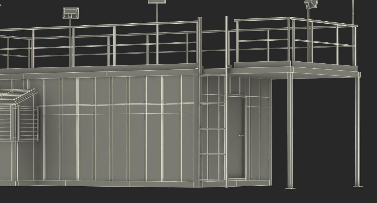 Industrial Building 3D model