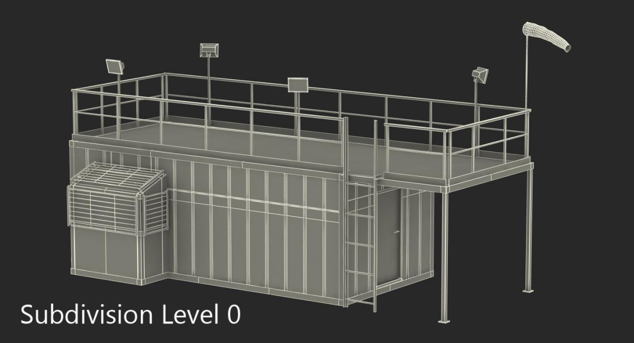 Industrial Building 3D model