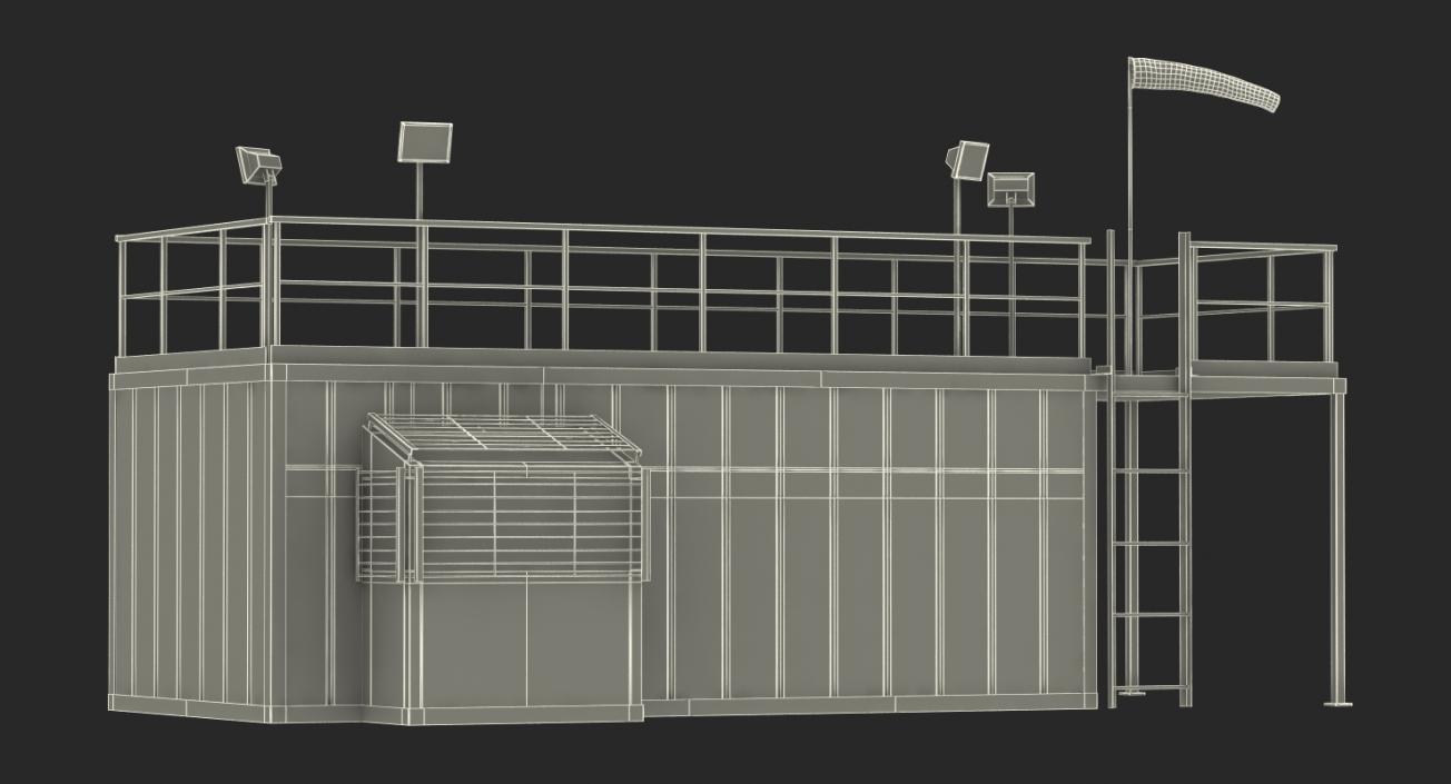 Industrial Building 3D model