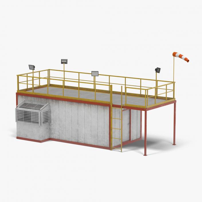 Industrial Building 3D model