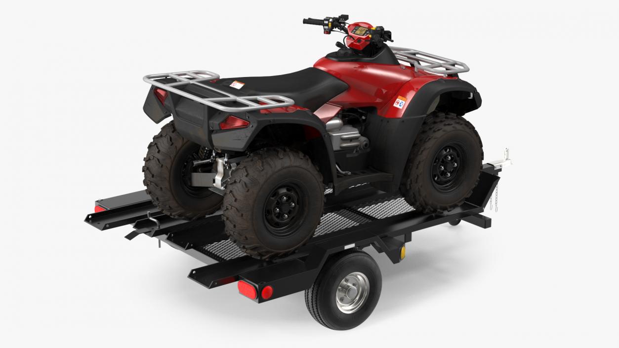 3D Trailer with ATV