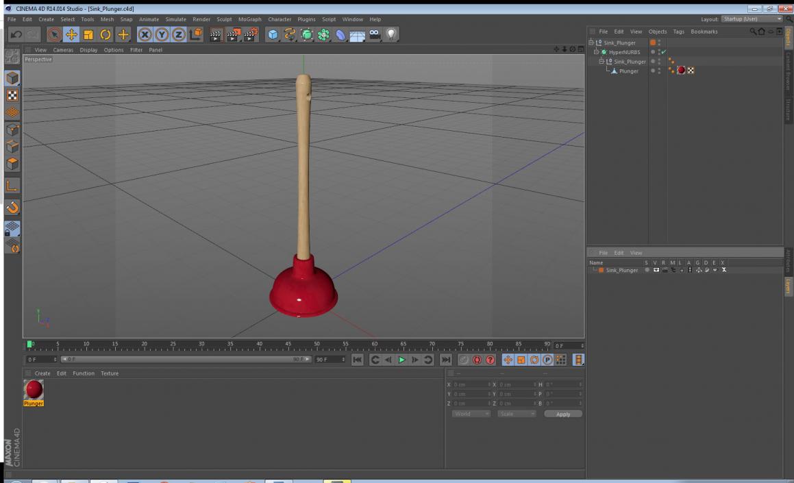 Sink Plunger 3D