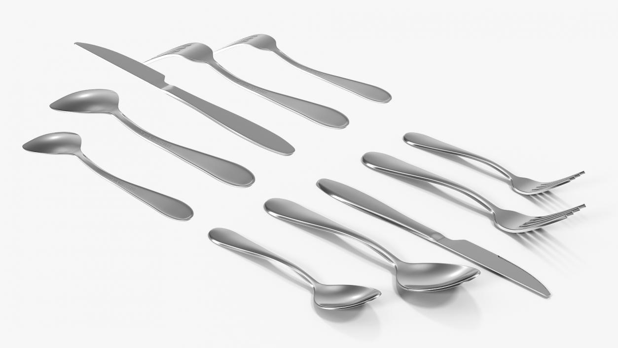 Silverware Set 3D model