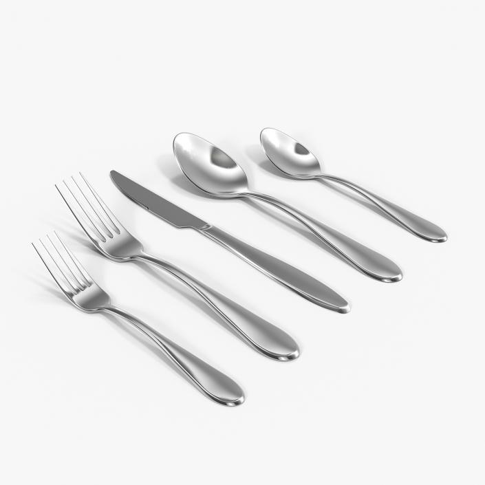 Silverware Set 3D model